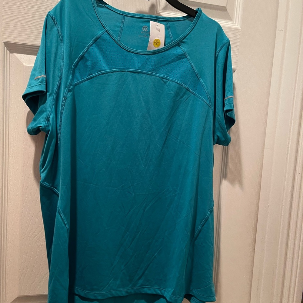 Champion ladies XL green workout top